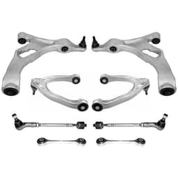 Querlenker Satz Set Radaufhängung Audi Q7 4L vorne unten oben 1