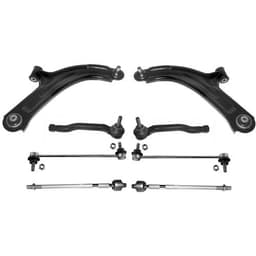 Querlenker Satz Set Radaufhängung Nissan Micra III K12 Vorderachse vorne unten rechts links 1