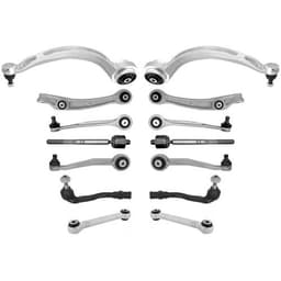 Querlenker Radaufhängung Satz Set Audi A6 4G Vorderachse unten oben 1